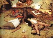 Pieter Bruegel Schlaraffenland Spain oil painting artist